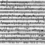 Primera página del manuscrito del Himno Nacional Argentino, atribuido a Blas Parera.