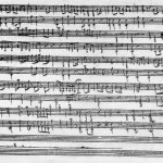 Segunda página del manuscrito del Himno Nacional Argentino, atribuido a Blas Parera.