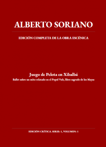 Portada de la edición crítica