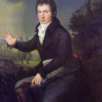 Retrato de Ludwig van Beethoven por Joseph Willibrod Mähler (1778-1860), pintado entre 1804 y 1805