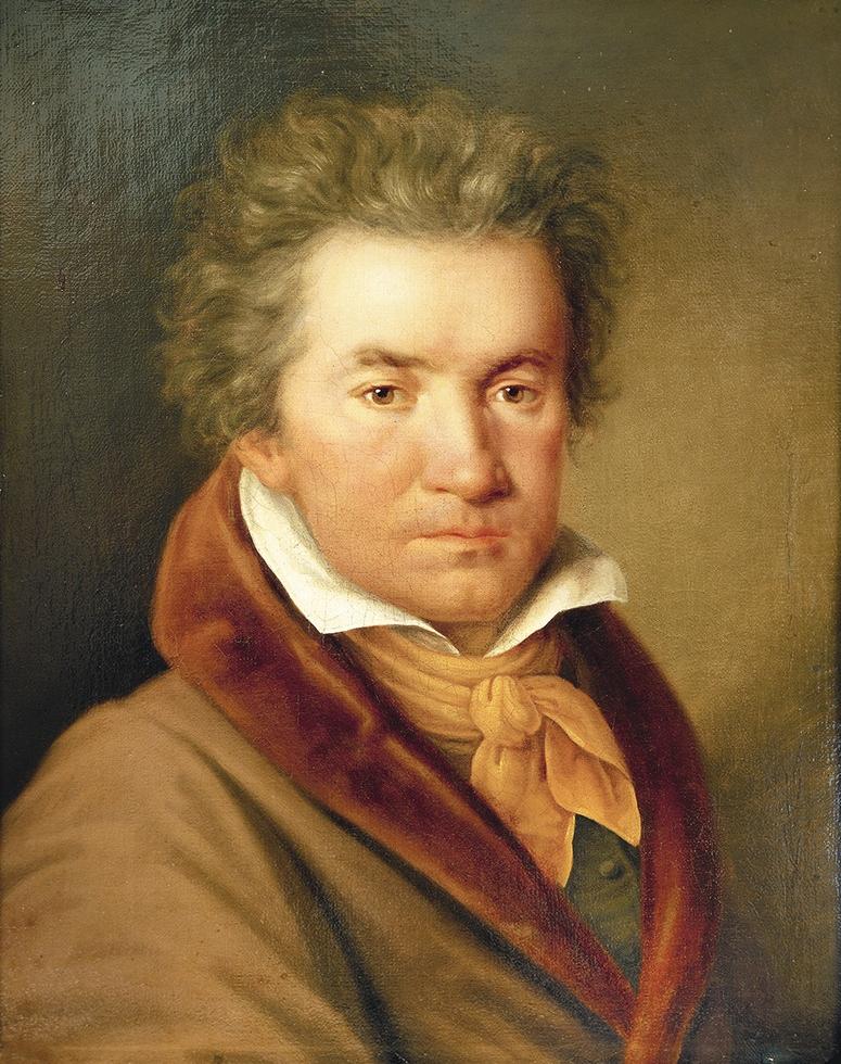 Retrato de Ludwig van Beethoven por Joseph Willibrord Mähler (1778-1860), 1815