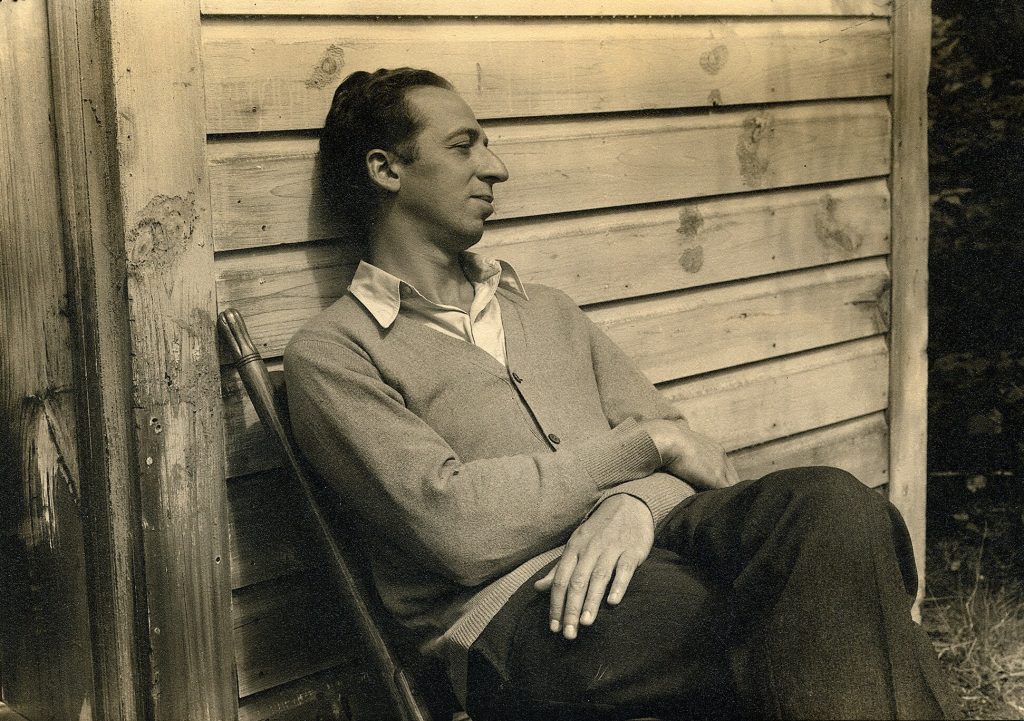 Aaron Copland en 1942, foto de Michael Shirrefs