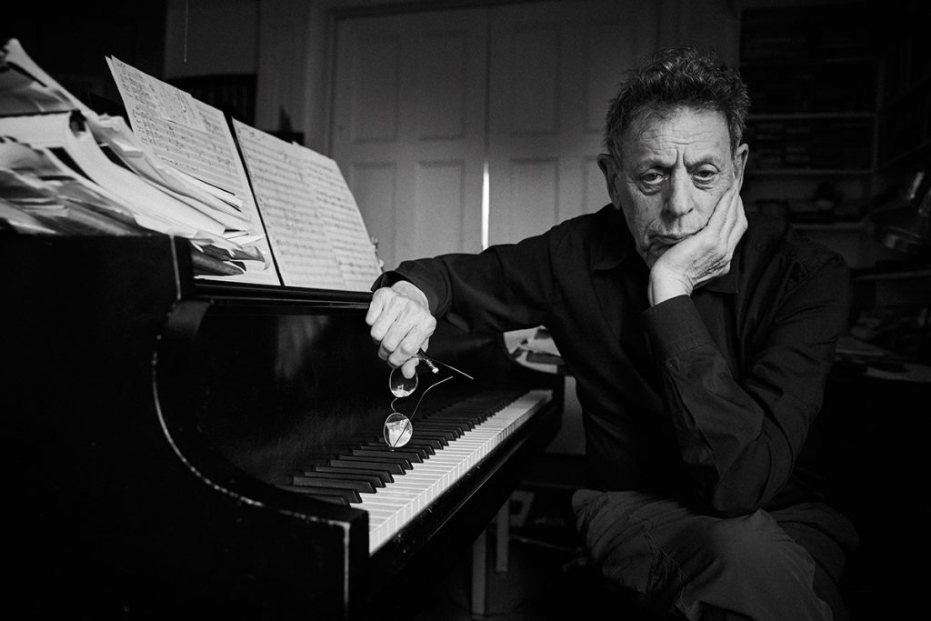 Philip Glass (foto de Danny Clinch)