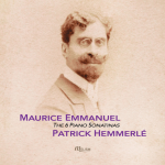 20 - Patrick Hemmerlé - Maurice Emmanuel-6 Sonatines