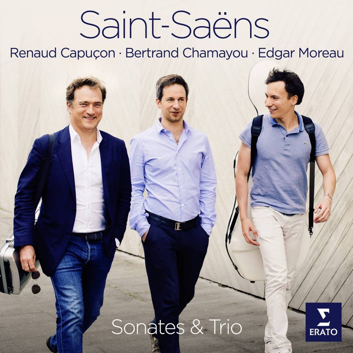22 - Renaud Capuçon, Bertrand Chamayou, Edgar Moreau - Saint-Saëns: Sonates & Trio