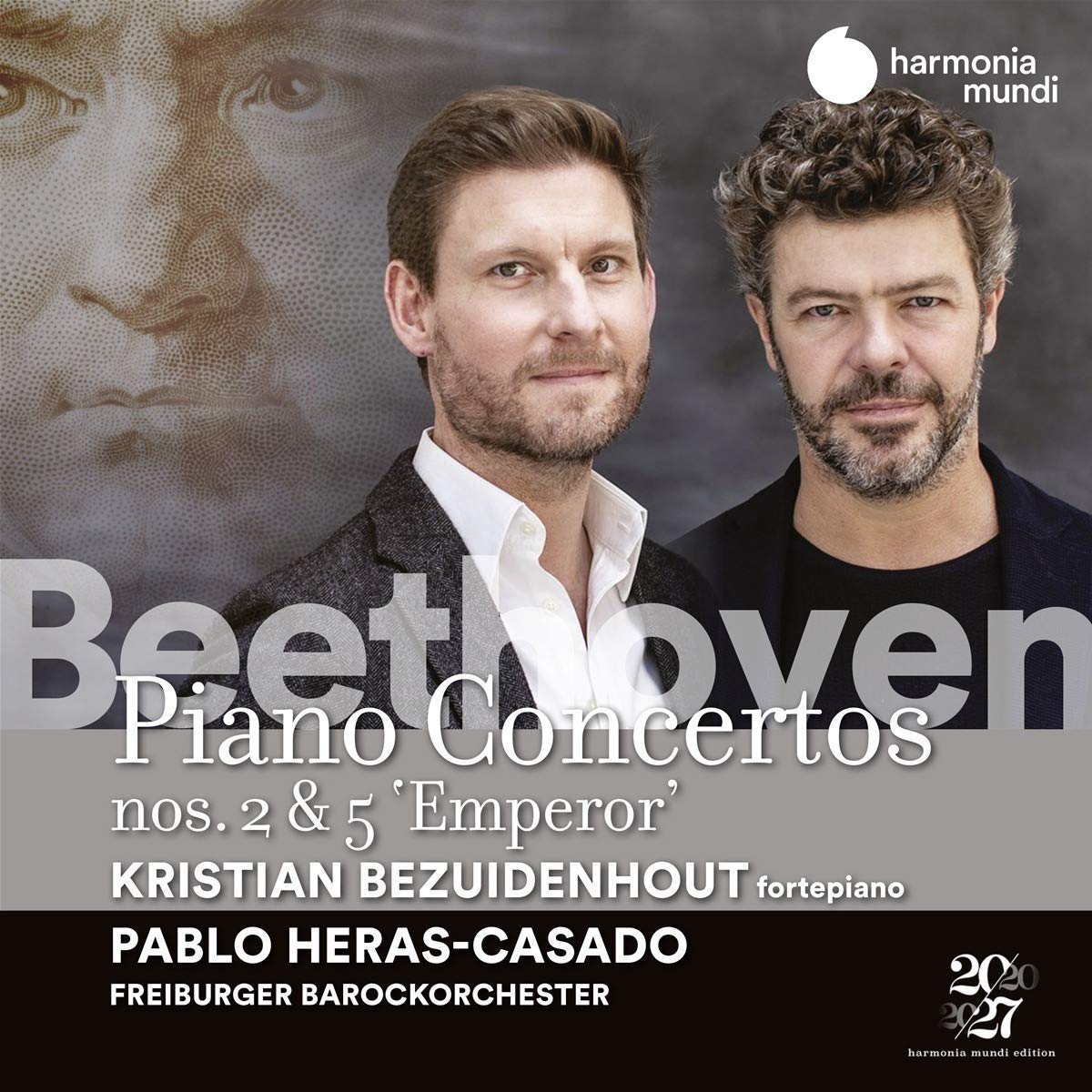 24 - Kristian Bezuidenhout, Freiburger Barockorchester/Pablo Heras-Casado - Beethoven: Piano Concertos Nos. 2 & 5 "Emperor"